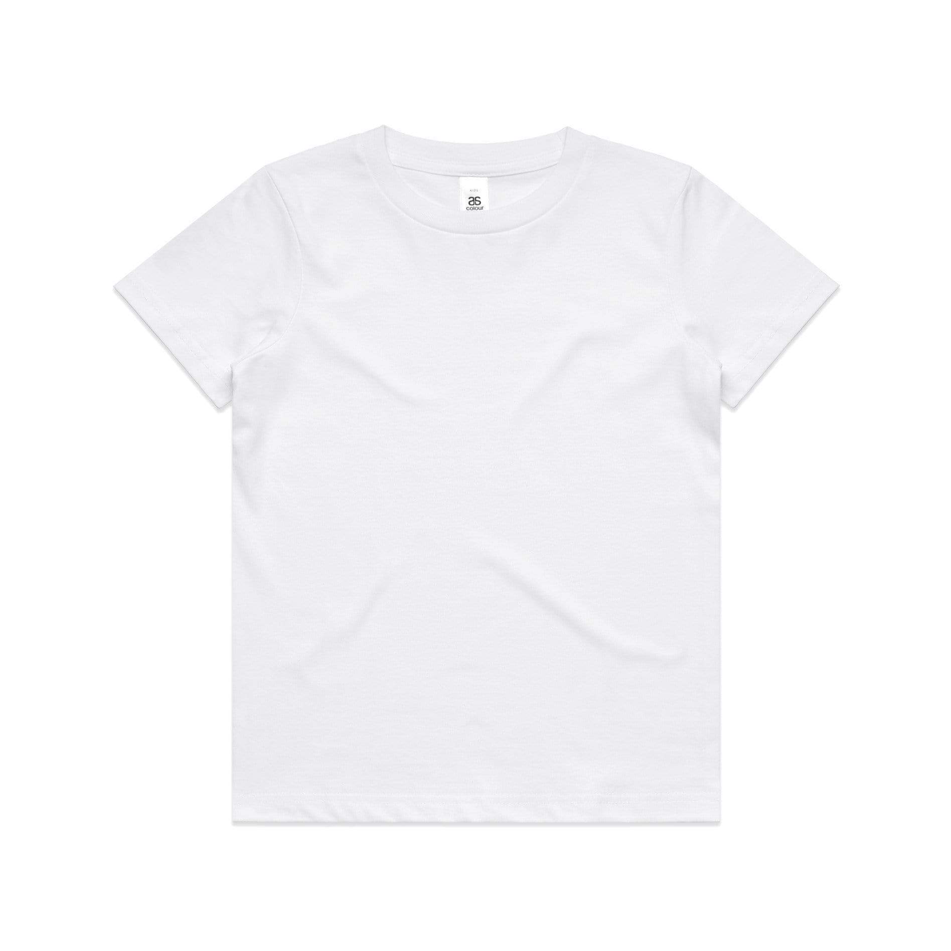 As Colour Casual Wear WHITE / 8Y As Colour Youth tee 3006